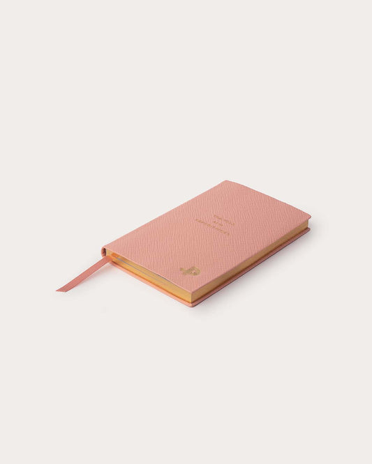 Smythson x Partaje Panama Notebook - Salmon
