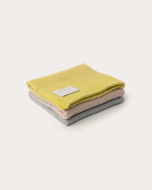 Ombre Cashmere Knit Scarf - Sunset