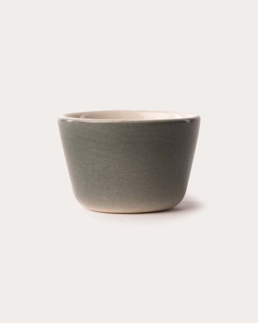 Ceramic Ramekin - Grey Ombre/Whisper White
