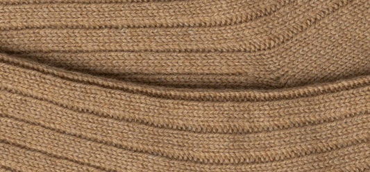 Partaje x Corgi Women's Cashmere Lounge Sock - Camel