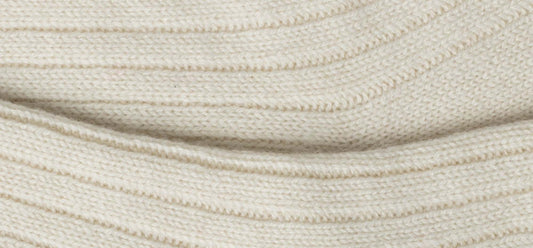 Partaje x Corgi Women's Cashmere Lounge Sock - Ecru