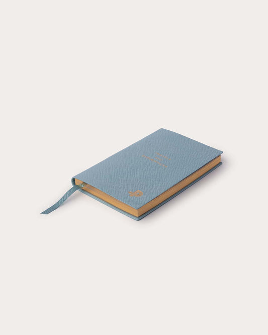 Smythson x Partaje Panama Notebook - Eau De Nil