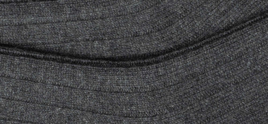 Partaje x Corgi Men's Cashmere Lounge Sock - Titanium Grey